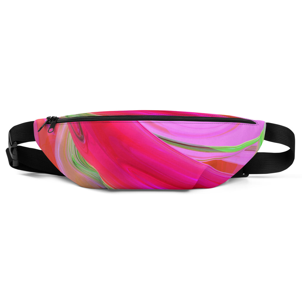 *Pink Swirl* Design Waist/Crossover Body Bag