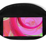 *Pink Swirl* Design Waist/Crossover Body Bag