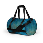 *Blue Green* Design All-Over Print Gym Bag