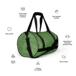 *Green Swirl* Design All-Over Print Gym Bag