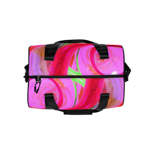 *Pink Swirl* Design All-Over Print Gym Bag