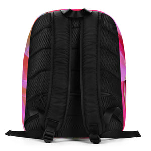 *Pink Swirl* Design Minimalist Backpack