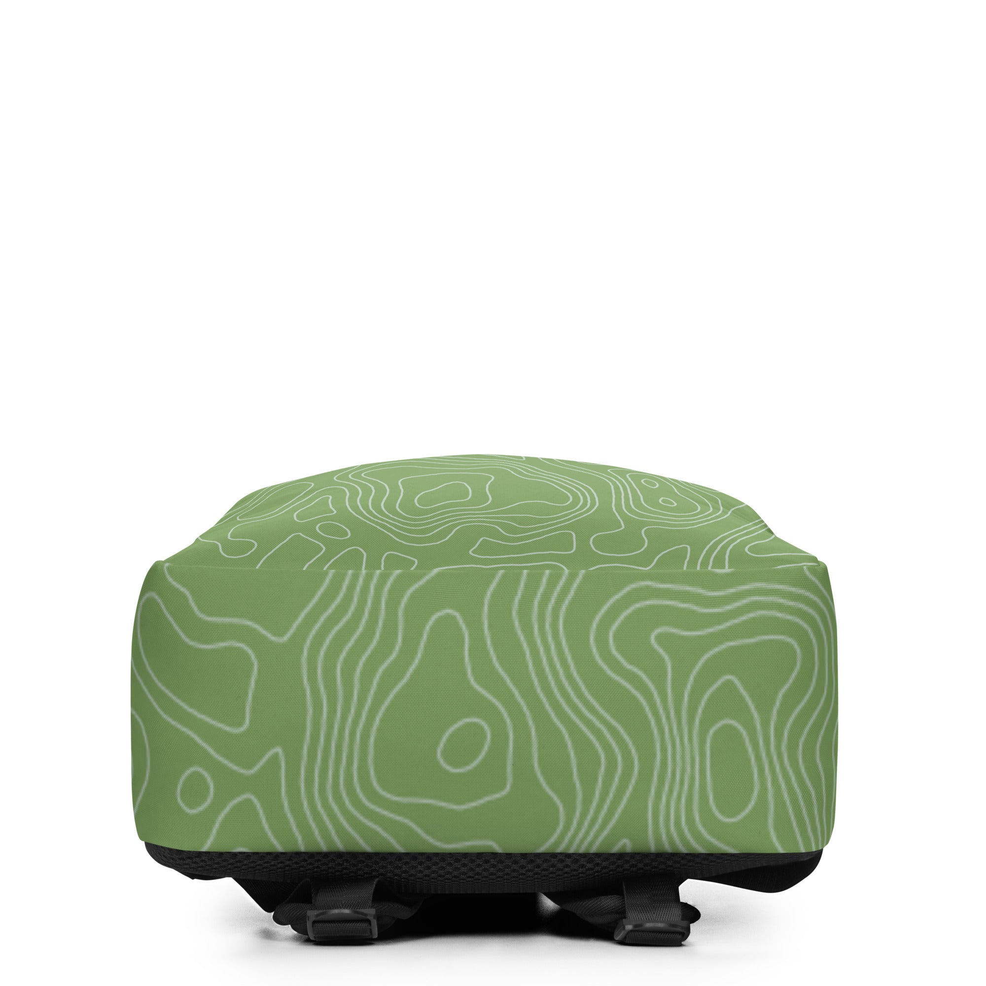 *Green Swirl* Design Minimalist Backpack