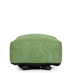 *Green Swirl* Design Minimalist Backpack