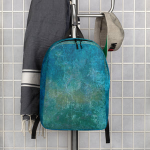 *Blue Green* Design Minimalist Backpack