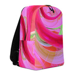 *Pink Swirl* Design Minimalist Backpack