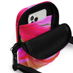 *Pink Swirl* Design Utility Crossbody Bag