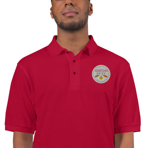 Habesha Spice Collection: Embroidered Logo, Men's Premium Polo