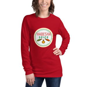 Habesha Spice Collection: Branded Unisex Long Sleeve Tee