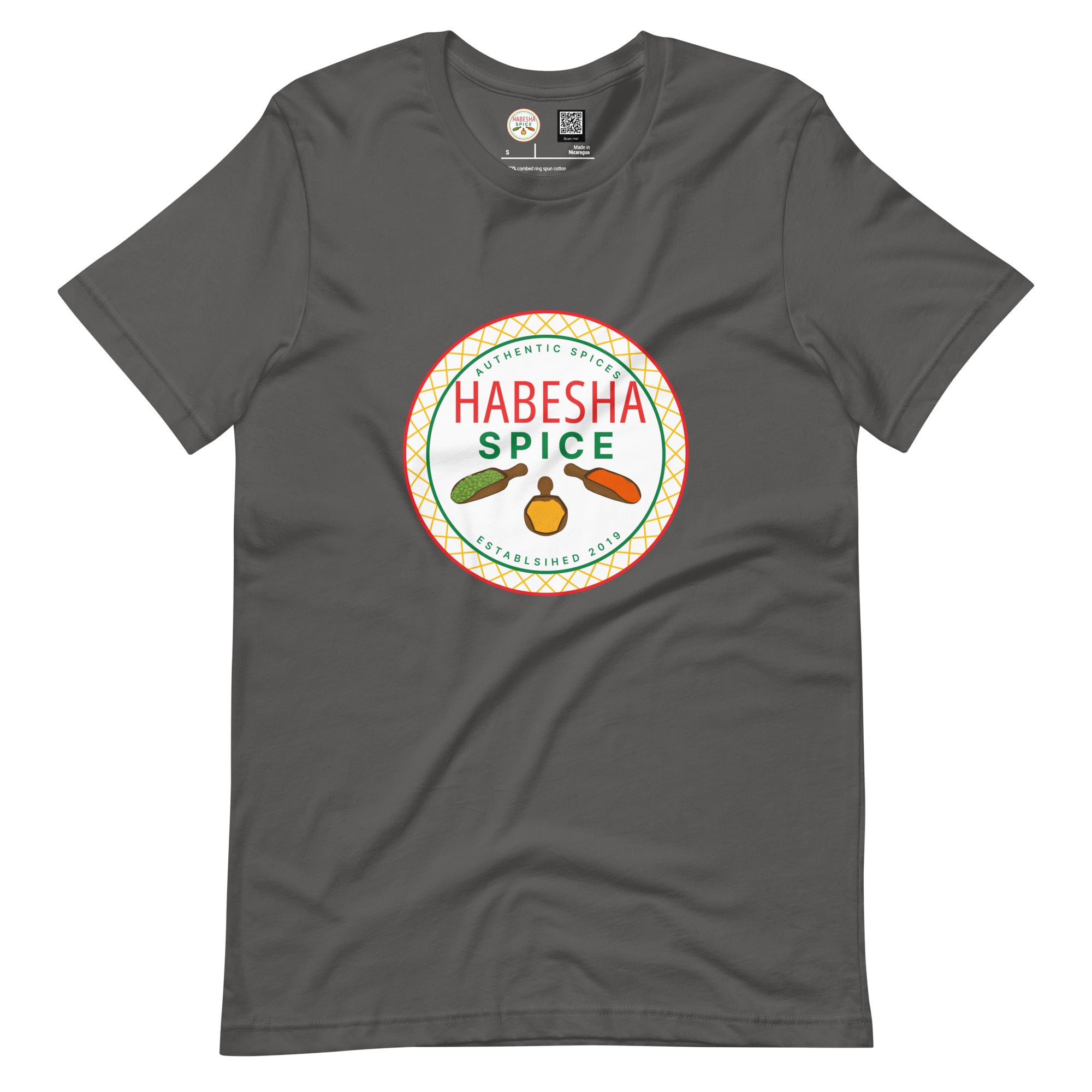 Habesha Spice Collection: Unisex Sizes, Soft Bella+Canvas Brand T-Shirt