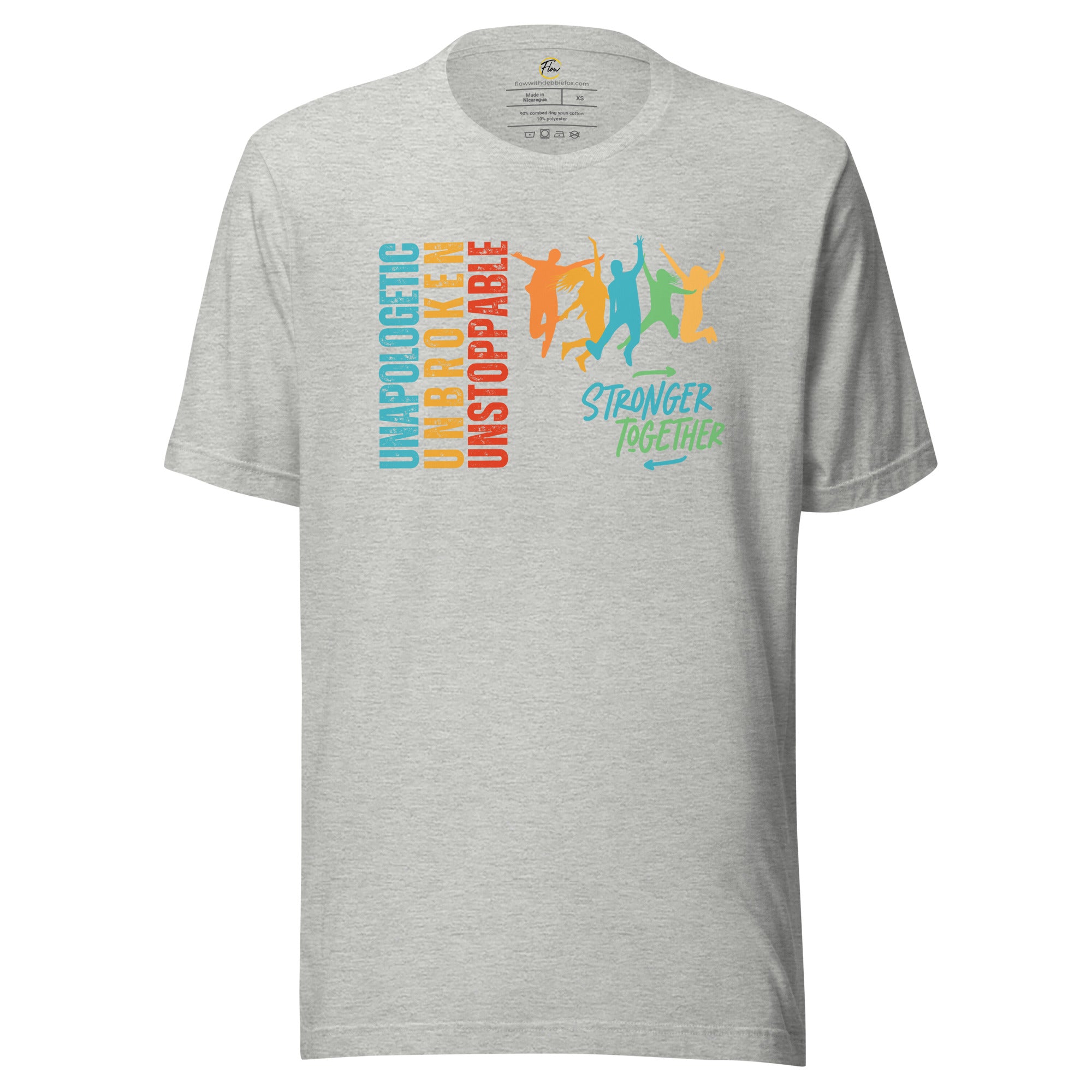 *Stronger Together* Design, Unisex Short Sleeve T-shirt