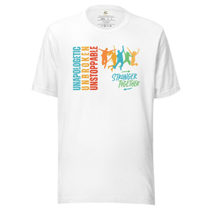 *Stronger Together* Design, Unisex Short Sleeve T-shirt