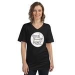 Local Honey Unisex Short Sleeve V-Neck T-Shirt