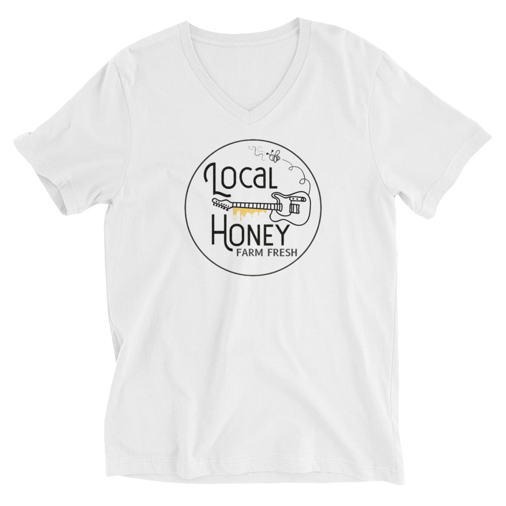 Local Honey Unisex Short Sleeve V-Neck T-Shirt